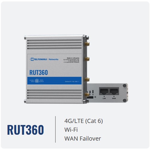 Teltonika rut360 - rut360, 4g