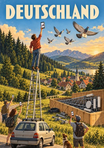 Deutschland funkloch mobilfunk - deutschland,