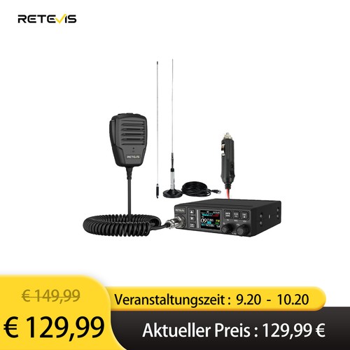 Retevis mb63b funkgerät - retevis, cb-funkgerät
