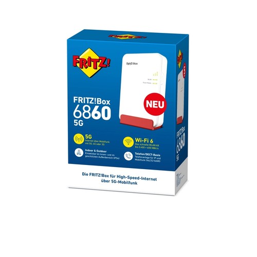 Fritz box 6860 - 5g, |