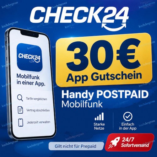 Check24 handy - ✅, 30€