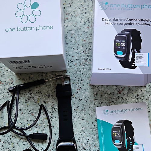 One button phone notfalluhr - one,